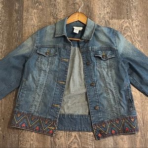 COPY - Coldwater Creek PS Jean Jacket